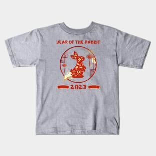 Year of the Rabbit 2023 Chinese New Year Kids T-Shirt